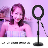 6.2 Rgbw Led Ring Light with Remote and Tripod