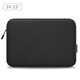 14-15 Inch Laptop Sleeve Briefcase Bag with Zipper - Black