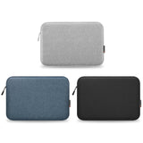 14-15 Inch Laptop Sleeve Briefcase Bag with Zipper - Black