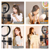 10.2 Rgbw Led Ring Light Kit with Tripod and Phone Mount