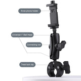 Adjustable 360 Degree Bike Handlebar Mount for Action Cameras