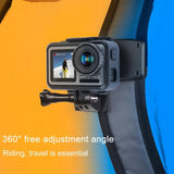 360 Degree Rotation Backpack Mount for Gopro Dji Xiaoyi & Other Action Cameras