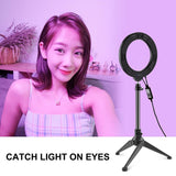 6.2 Rgbw Led Ring Light with Tripod and Remote Control