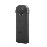 360 Camera Silicone Case with Lens Cover for Ricoh Theta Sc2 - Black