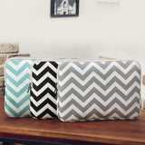 15 Wavy Pattern Notebook Liner Bag - Sleek Design - Black