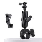 Adjustable 360 Bike Handlebar Mount with Phone Clamp