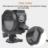 Aluminum Protective Cage with Insurance Frame and 52mm Uv Lens for Gopro Hero7 / 6 / 5 - Black