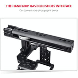 Handle Video Camera Cage Stabilizer For Sony A7K / A72 / A73 / A7S2 / A7R3 / A7R2 / A7X Black