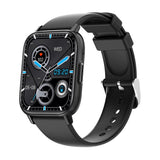 1.83 Inch Ip68 Waterproof Smart Watch Support Body Temperature Monitoring / Heart Rate / Blood Oxygen / Blood Pressure Monitoring - Black