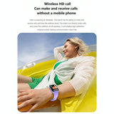 1.83 Inch Ip68 Waterproof Smart Watch Support Body Temperature Monitoring / Heart Rate / Blood Oxygen / Blood Pressure Monitoring - Black