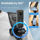 360 Degree Rotating Backpack Belt Clip Bracket