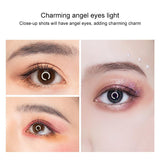 Foldable Desktop Makeup Mirror Holder with Storage - Black