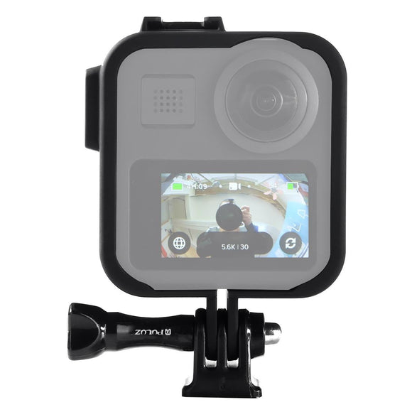 Shockproof Side Frame Mount for Gopro Max with Base and Screw