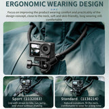 Adjustable Neck Vlog Bracket for Dji Gopro Insta360 Action Cameras and Smartphones