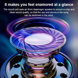 Wireless Bluetooth Earphone with Charging Box - Single - Black