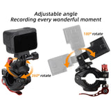 360 Degree Rotating Bike Mount for Sports Cameras