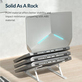Portable Laptop Stand - Foldable - Black