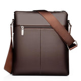 2 In 1 Men Pu Leather Shoulder Bag Handbag - Black