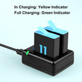 Dual Usb Charger for Gopro Hero 9 / 10 / 11 / 12 - Dual Batteries
