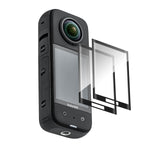 2-pack Tempered Glass Film for Insta360 X3 - Curved Hd
