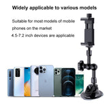 Articulating Magic Arm with Phone Clamp and Suction Cup