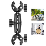 Dualheads Crab Clamp Handlebar Mount for Action Cameras