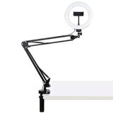 7.9 Ring Light with Usb 3 Modes Dual Colour Phone Clamp