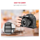 Video Camera Cage Stabilizer For Canon Eos M50 - Black