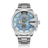 Stainless Steel Quartz Watch - Waterproof & Fashionable - Wa6838Sb