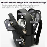 Large Capacity Business Shoulder Bag For Men - Green