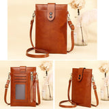 Retro Mini Shoulder Bag For Casual Cross Body Use - Black