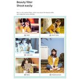 Portable 16X Zoom Hd Digital Camera With 2.88 Ips Screen - Black