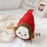 Adorable Monkey Crossbody Bag For Kids - Pink