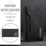 3 Fold Card Bag For Dg.Ming M2 Series Compact & Stylish - Coffee