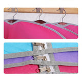 Blue Garment Suit Coat Dust Cover for Wardrobe Storage