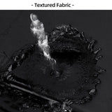 Compact Shoulder Sling USB Crossbody Chest Bag For Men - Black Gold