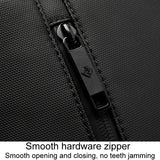 Waterproof Anti Theft Men Crossbody Bag Business Casual Multifunctional - Grey