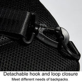 Waterproof Anti Theft Men Crossbody Bag Business Casual Multifunctional - Grey