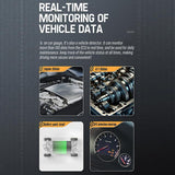 Car Obd Hud Lcd Speedometer Clear Display - Korean Version