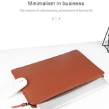 13.3 Inch Thin and Light Laptop Liner Bag with Pu Material - Armygreen