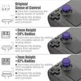 Anti-skid Joystick Cap Set for Steam Deck Console - Button Combo - Purple