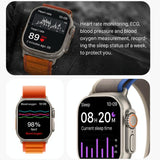 1.5 Inch Silicone Band Smart Watch Bluetooth Call / Heart Rate / Blood Pressure / Blood Oxygen - White