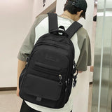 Simple Oxford Cloth Travel Backpack For Students 45 X 31 X 18Cm - Royal Blue