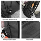 Simple Oxford Cloth Travel Backpack For Students 45 X 31 X 18Cm - Royal Blue