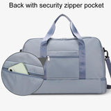 Lightweight Travel Duffel Bag Large Capacity - Purple