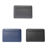 13-inch Multifunctional Laptop Stand Bag - Black - Blue