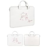 13.3 Inch Lightweight Printed Laptop Bag in Pu Material - Sheep Head