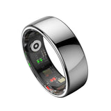 7 Smart Ring Heart Rate Blood Oxygen Sleep Sports - Silver