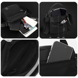 Waterproof Men Outdoor Messenger Bag Sports & Leisure Shoulder Bag - Deep Blue