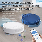 Intelligent Household Sweeping Robot with Path Charging - Max - Blue